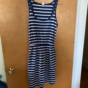 Old Navy Striped Navy Dress